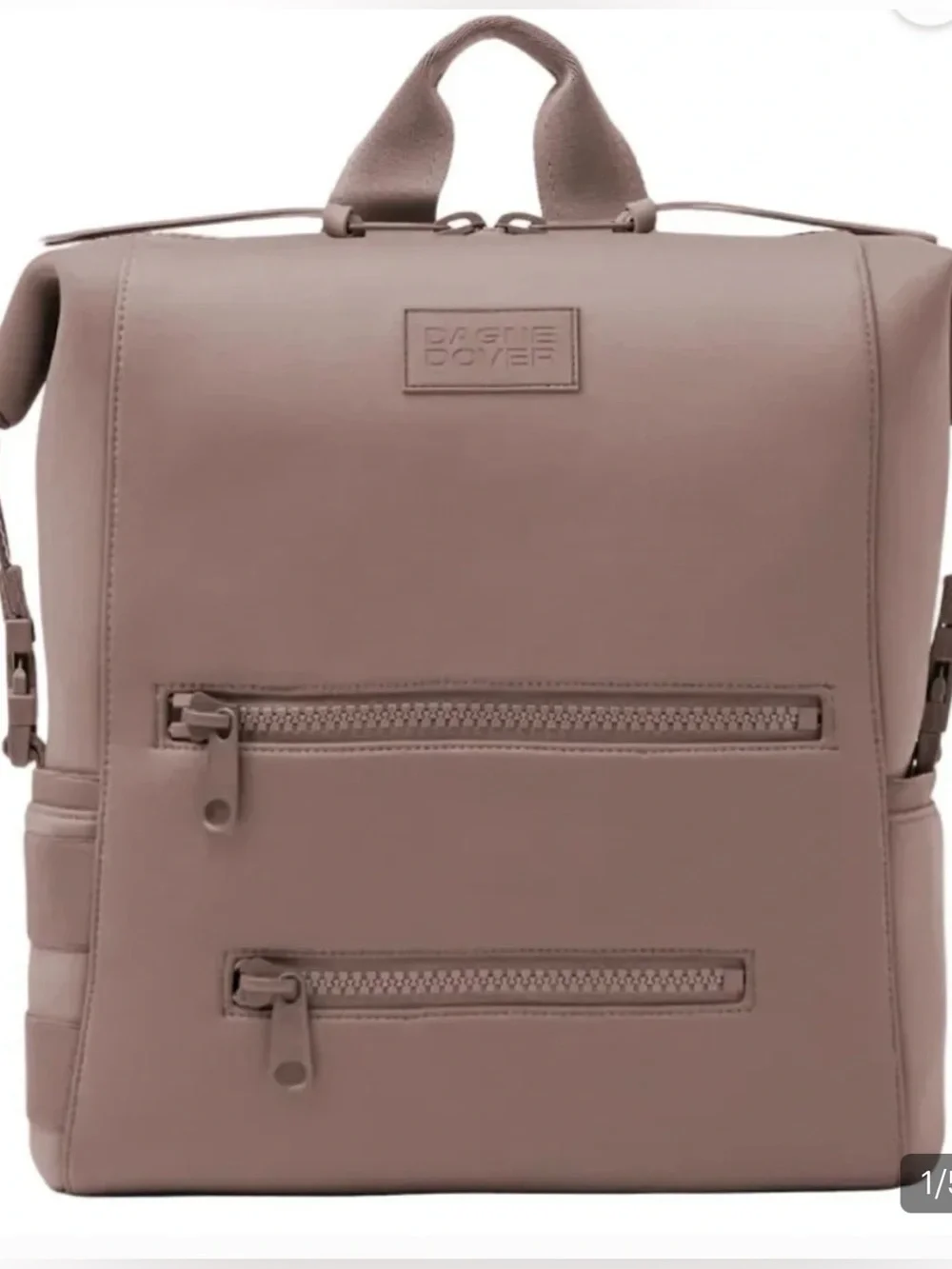 DAGNE DOVER Mauve Backpack - Soft Rose Taupe